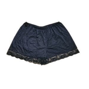 Underworks Short Pull On Short Slip ~ Sz 3X ~ Black